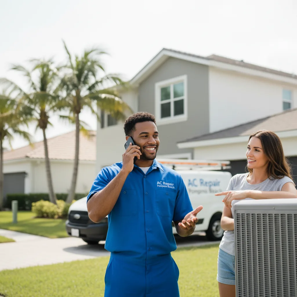 AC Repair Pompano Beach customer support in East Hills